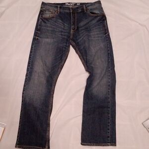 Wrangler Retro Slim Boot Cut Men's 38x34 Cowboy Jeans